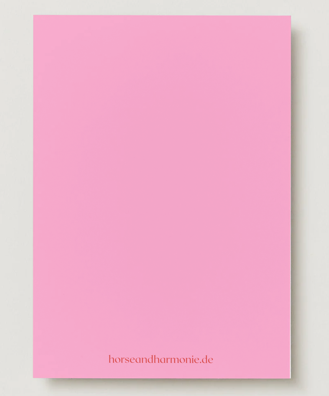 "Du bist mir direkt ins Herz Geritten" - Karte