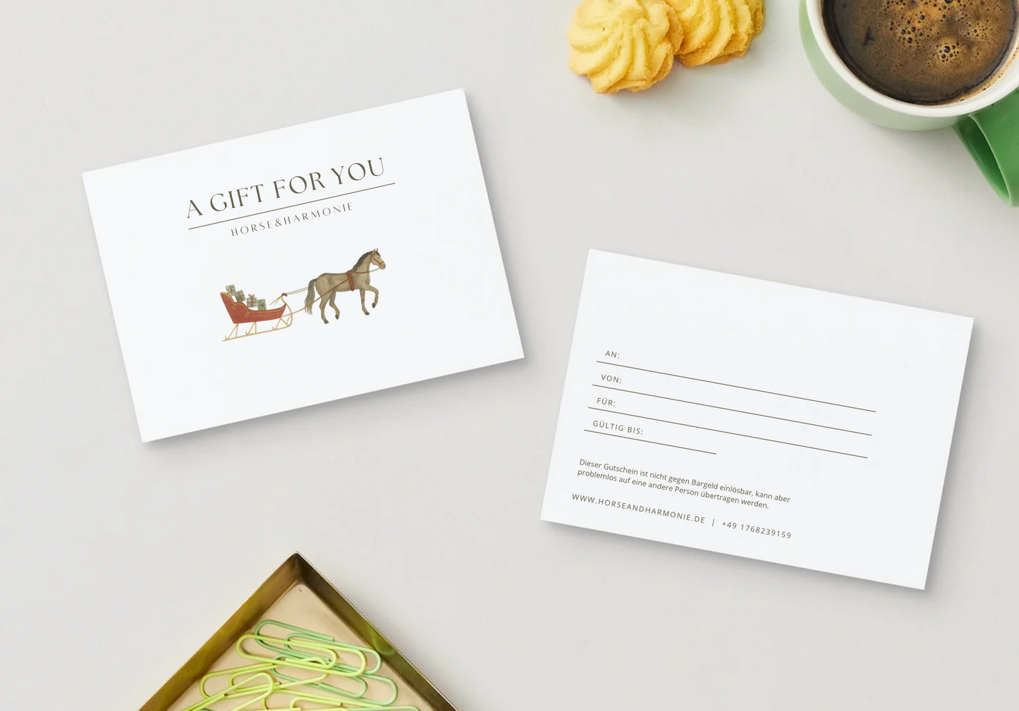 Gutschein - Ausritt 60 Minuten