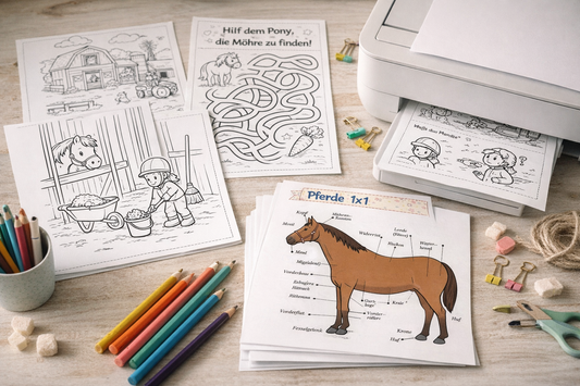 Mal- und Lernseiten für Kinder